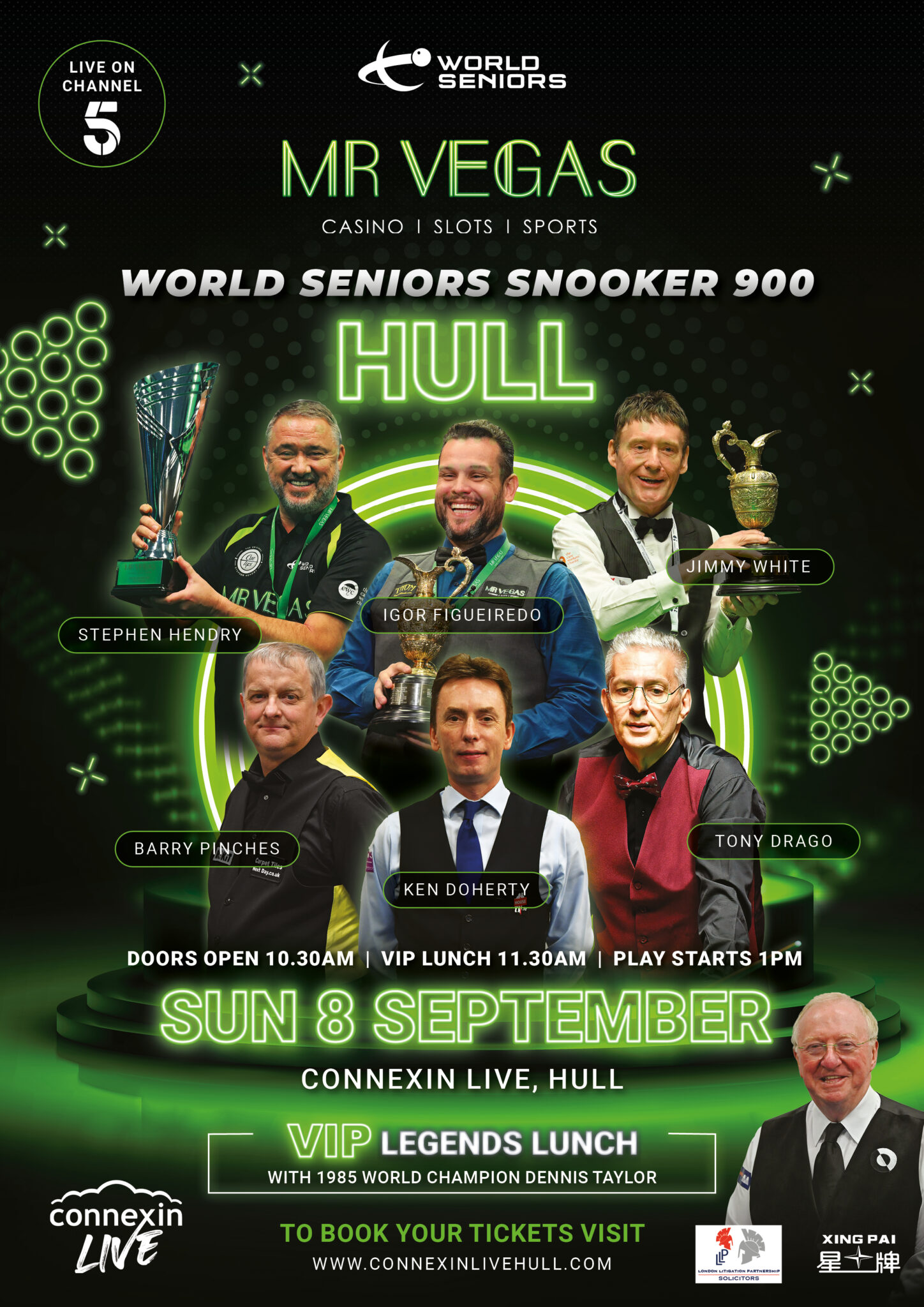 Mr Vegas World Seniors Snooker 900 Heads to Hull - WSS | World Seniors ...